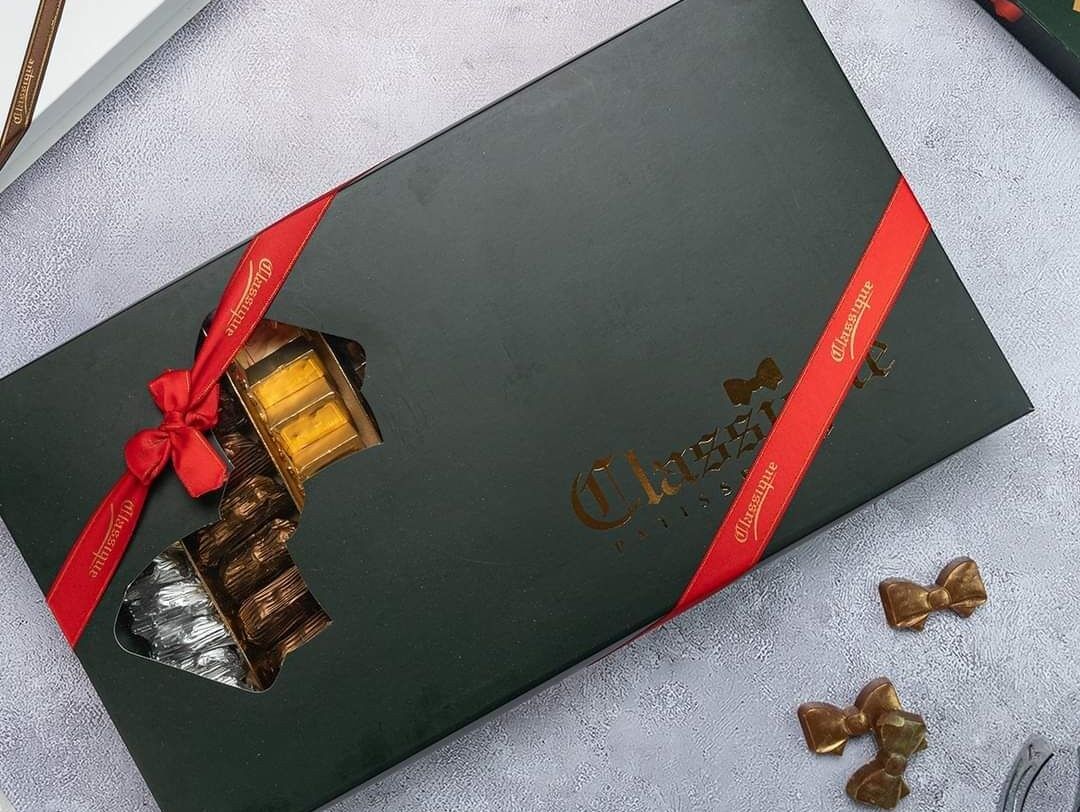 Box of assorted chocolates