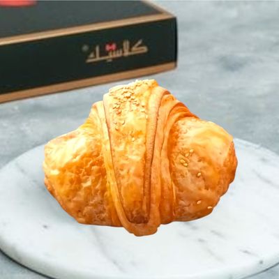 Kiri Cheese With Olives Croissant