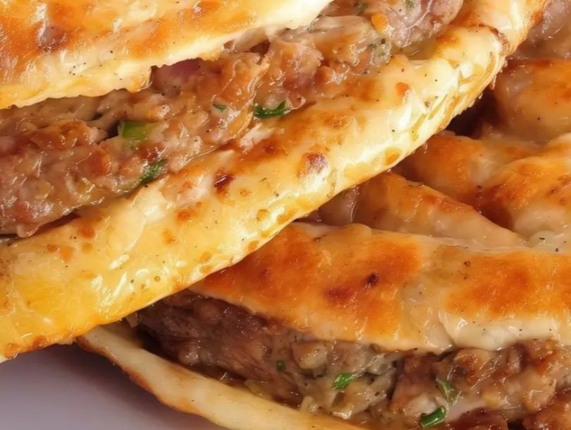 Charcoal on grilled Hawawshi Sandwich
