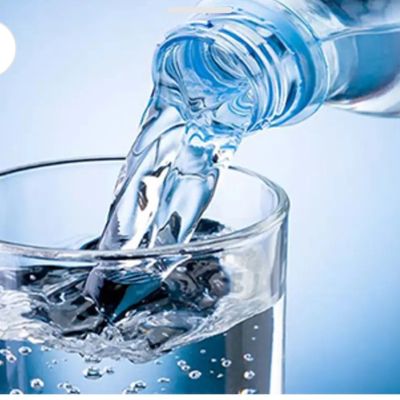 Large mineral water