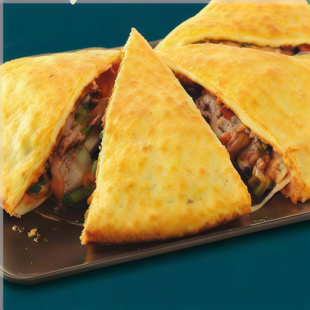 Alexandrian Sausage Pizza Sandwich