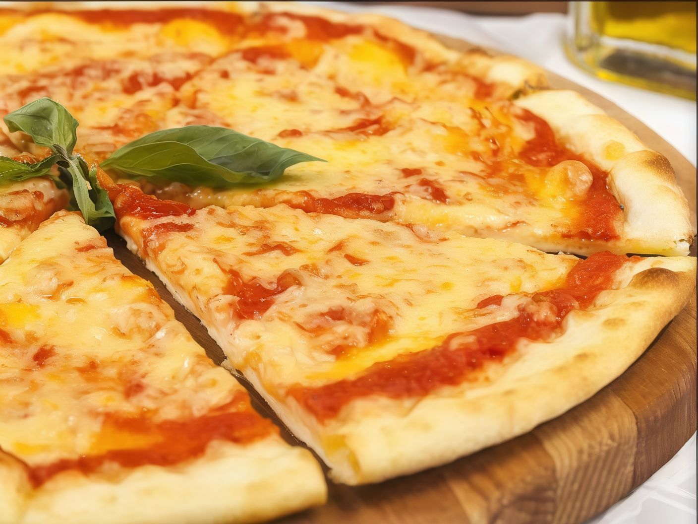 Fasting Margherita Pizza