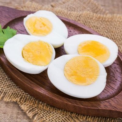 Fresh boiled egg