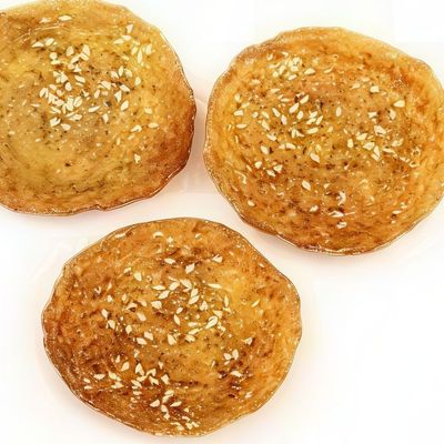 Ta'ameya patty with Kiri cheese