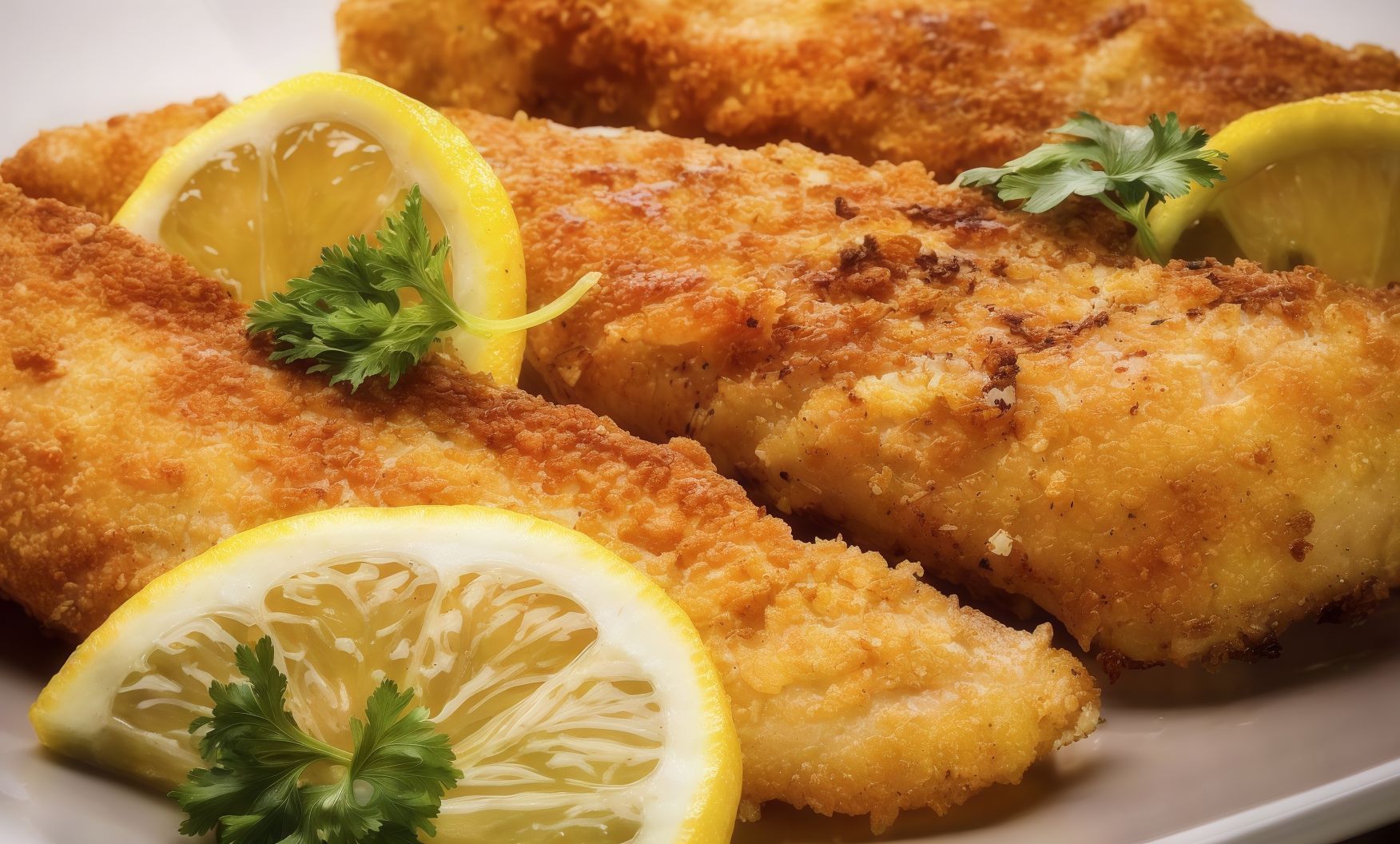 5 Pieces Of Fried Fish Fillet Bayad Peel Meal
