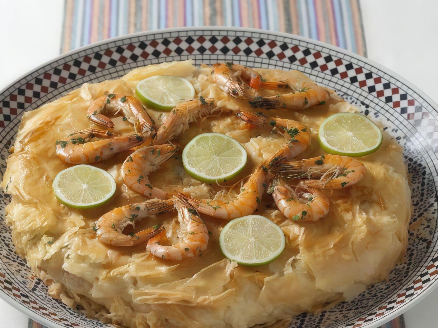Shrimp pie
