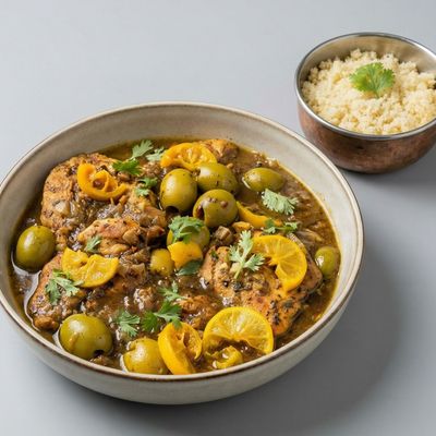 Moroccan Chicken Platter