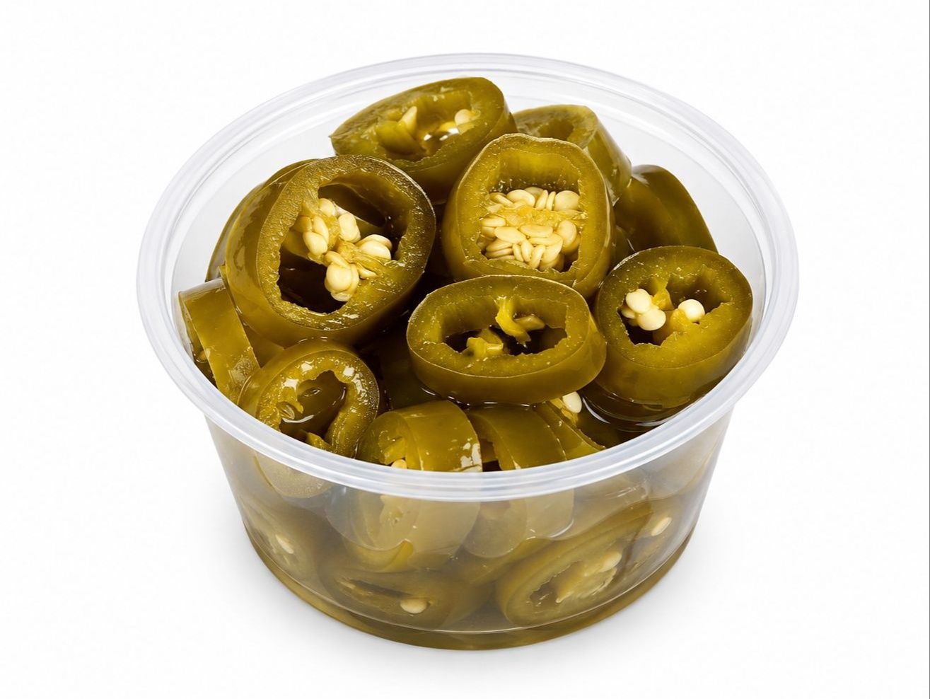 Extra cup of jalapeños