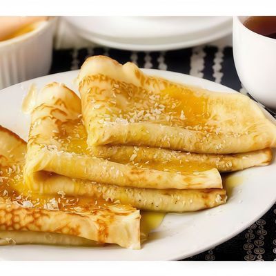 Lotus Crepe With Banana