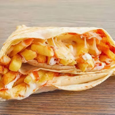 French fries crepe