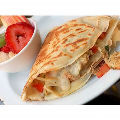 Chicken Shawerma Crepe
