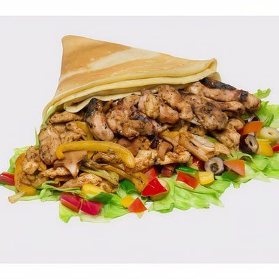 Chicken Fajita Crepe