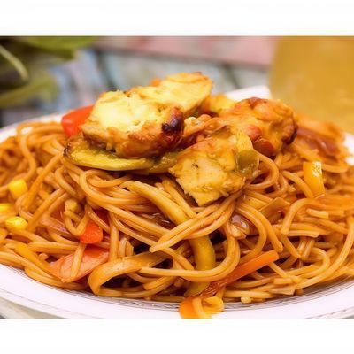 Spaghetti With Chicken