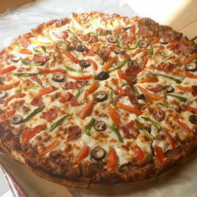Super Supreme Oriental Pizza