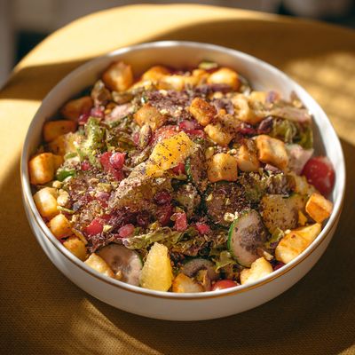 Halloumi Cheese Salad