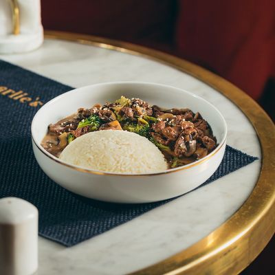 Beef Stroganoff Platter