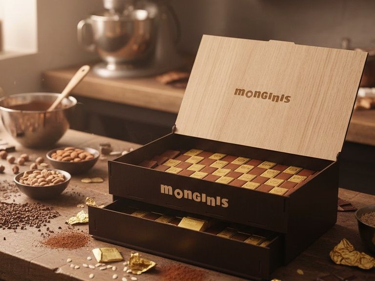Large Two-tier Wooden Box