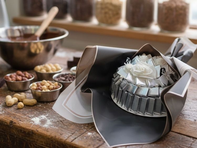 Bride and Groom Chocolate Bouquet