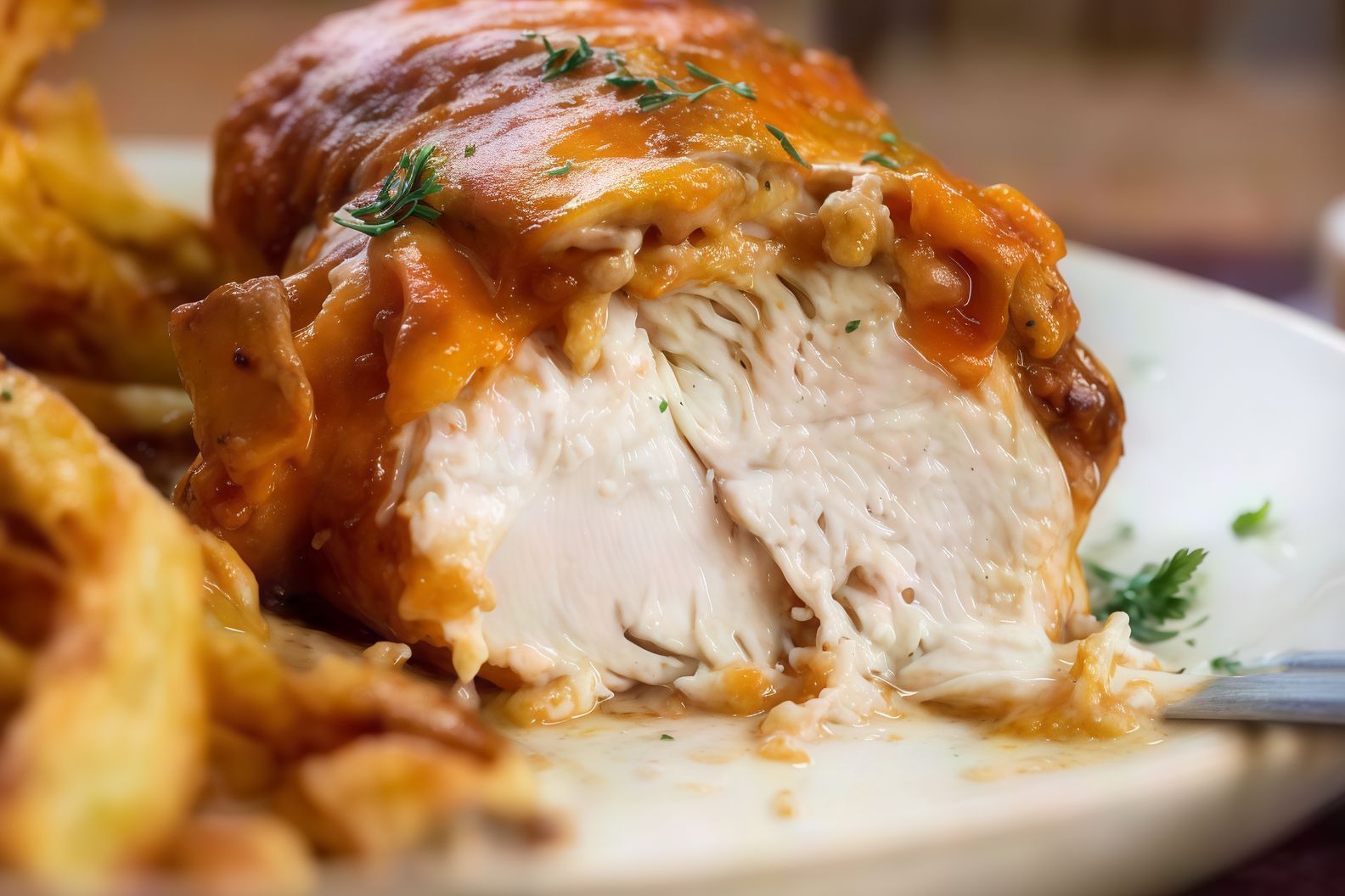 Boneless Cheesy Chicken