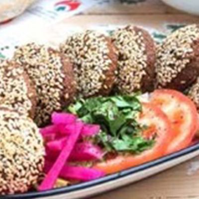 طبق فلافل
