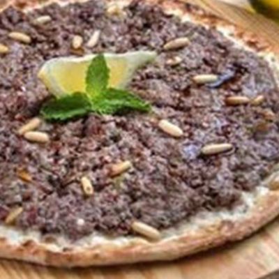 لحم بعجين