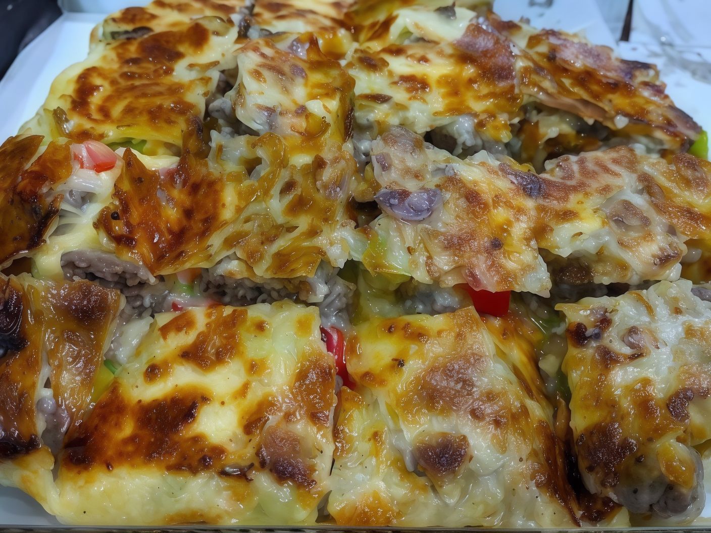 Oriental Sausage Pie