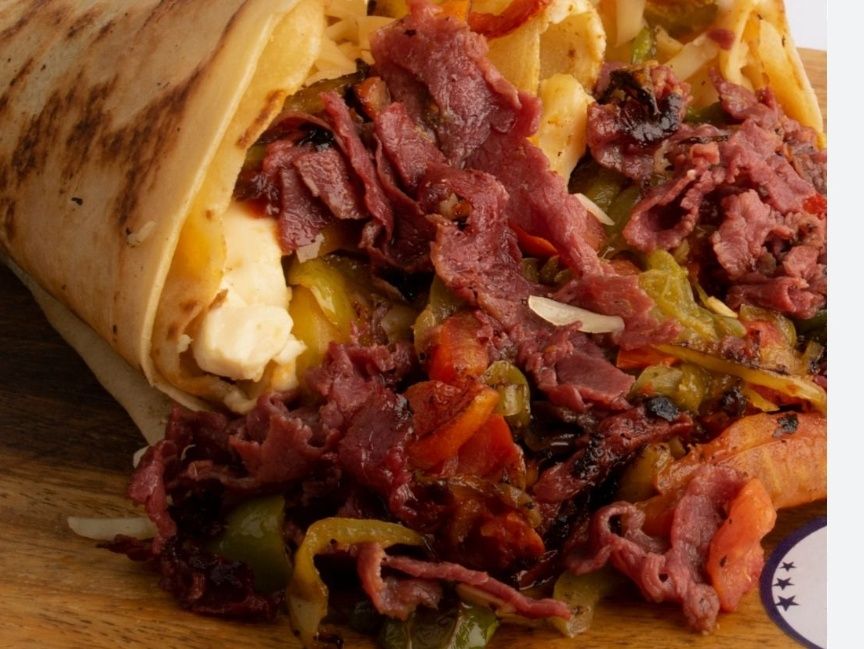 Pastrami crepe