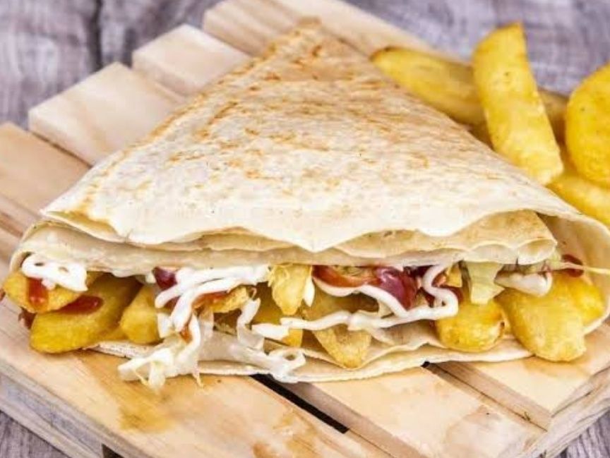 Crispy Potatoes Crepe
