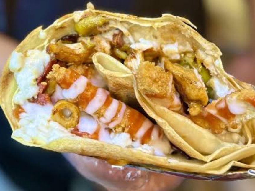 Mix Chicken Crepe