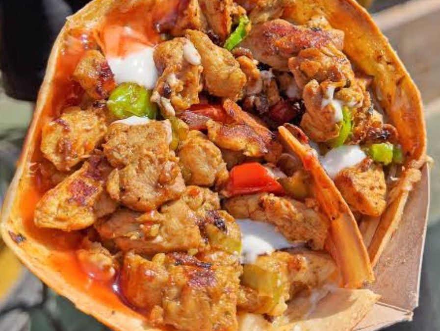 Chicken Shawerma Crepe
