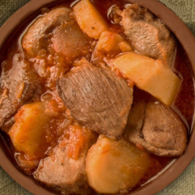 Potatoes With Meat Casserole