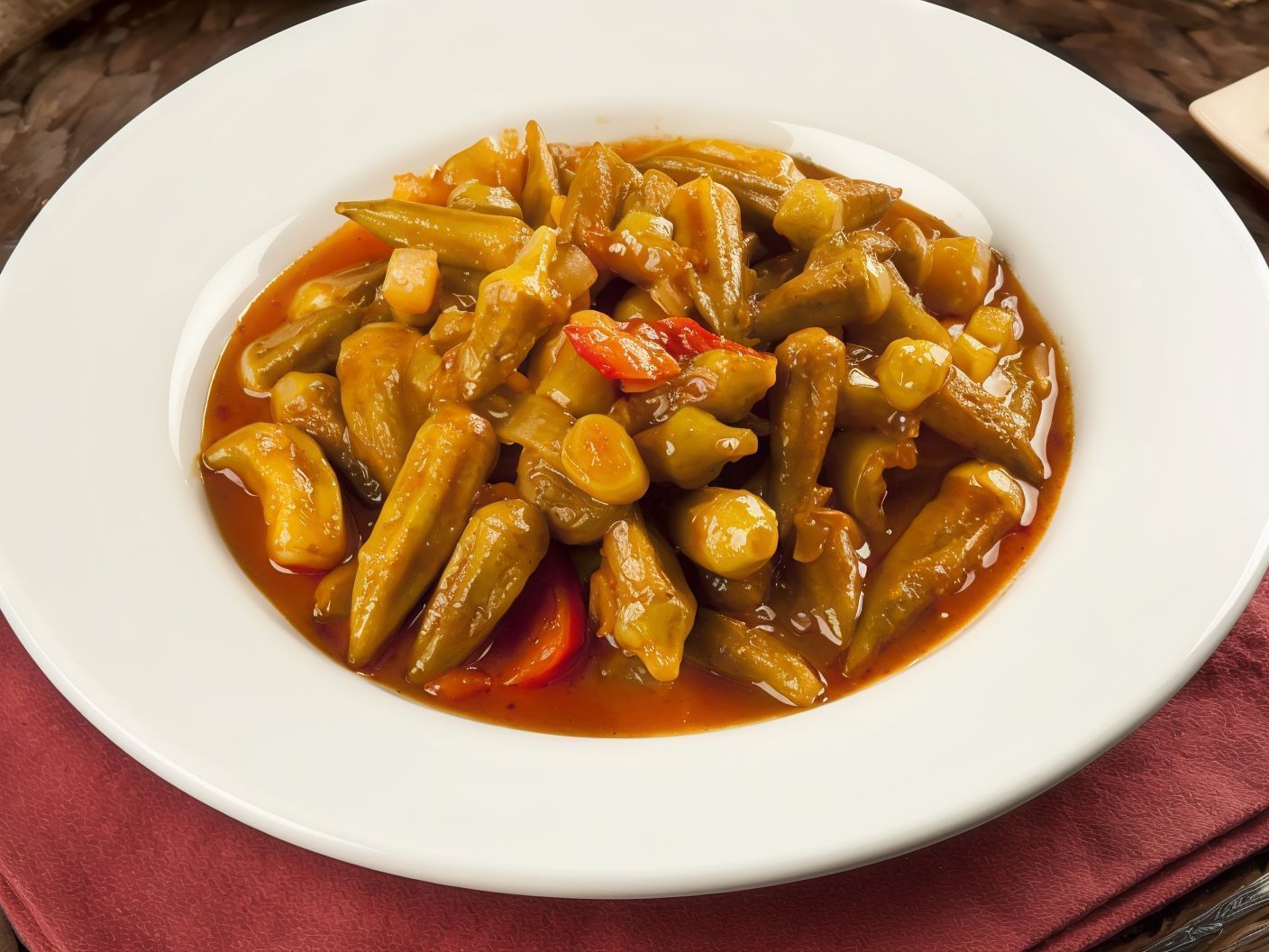 Plain Okra Casserole