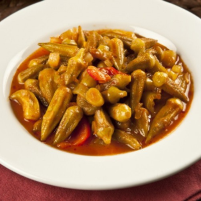 Plain Okra Casserole