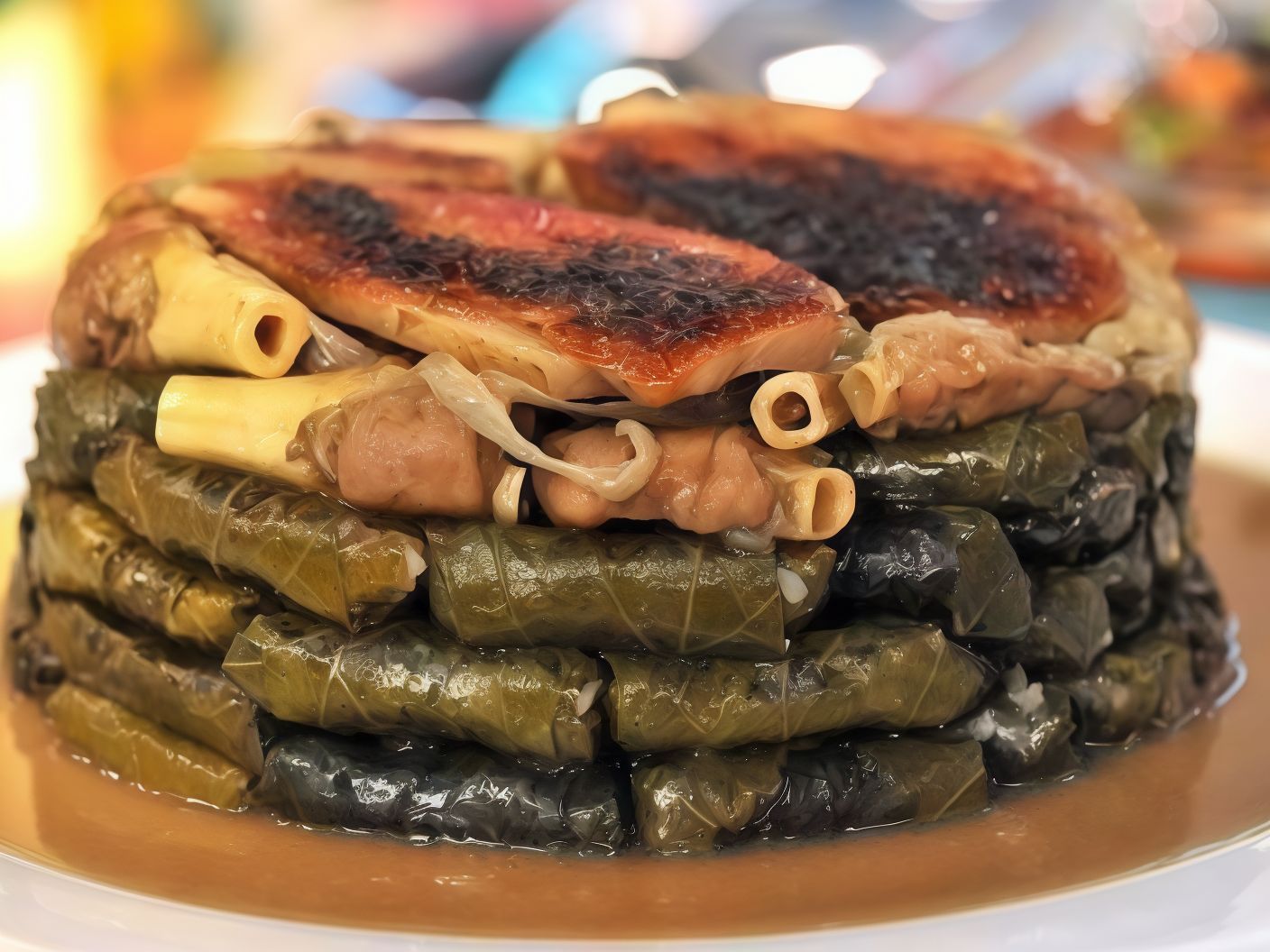 Vine Leaves With Knuckles Tajin