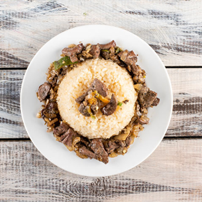 White Rice With Liver And Kidney