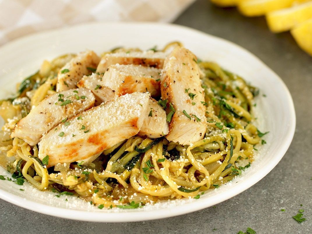 Chicken Aglio e Olio Pasta