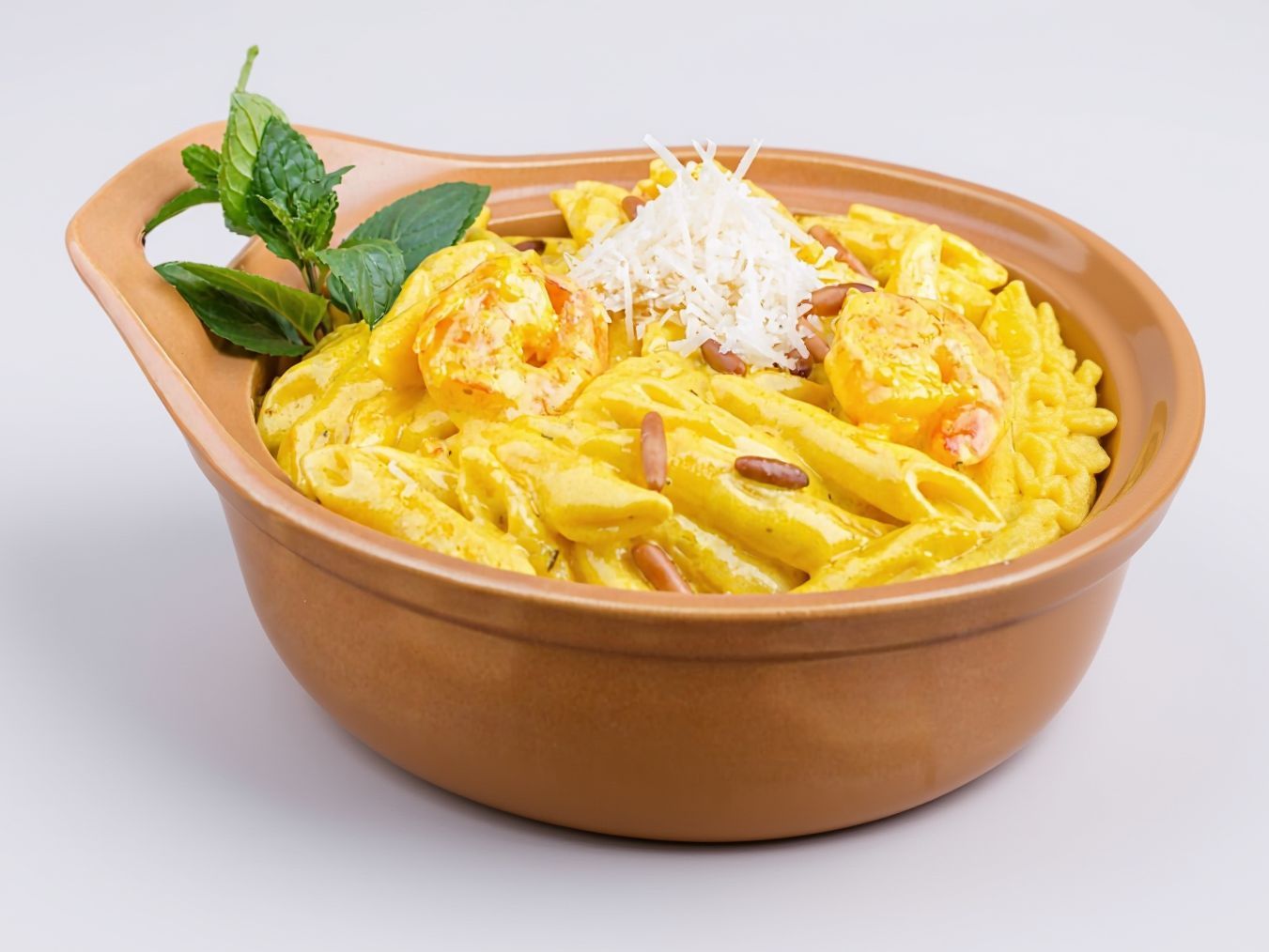 Cheesy Pasta Mix Grill