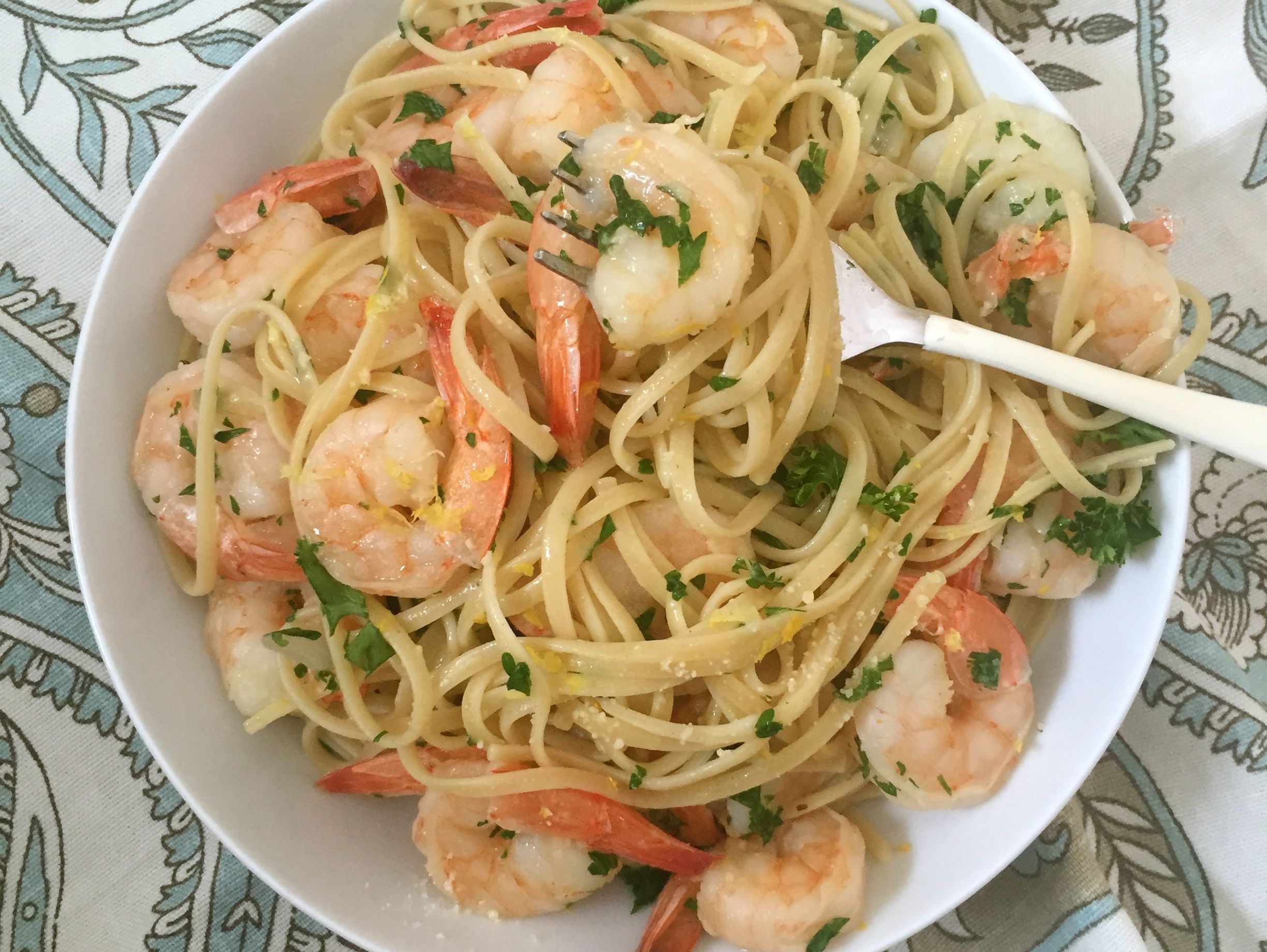 Shrimp Aglio e Olio