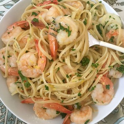 Shrimp Aglio e Olio