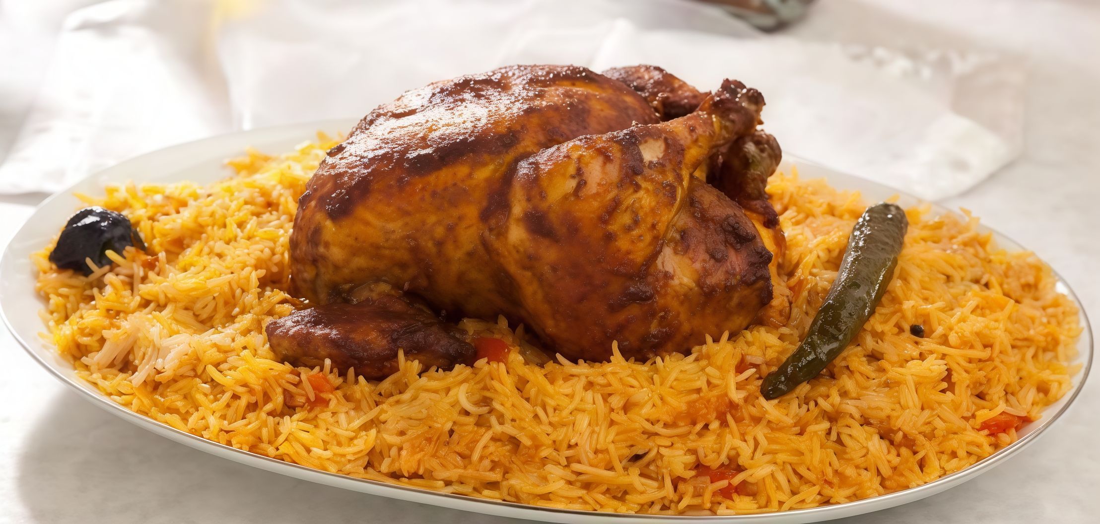 Nafar Meat Mandi With Rice