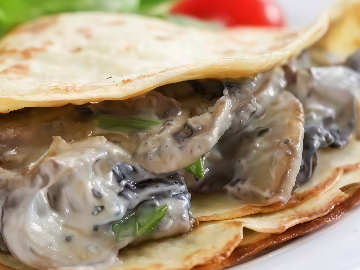 Mushroom Crepe