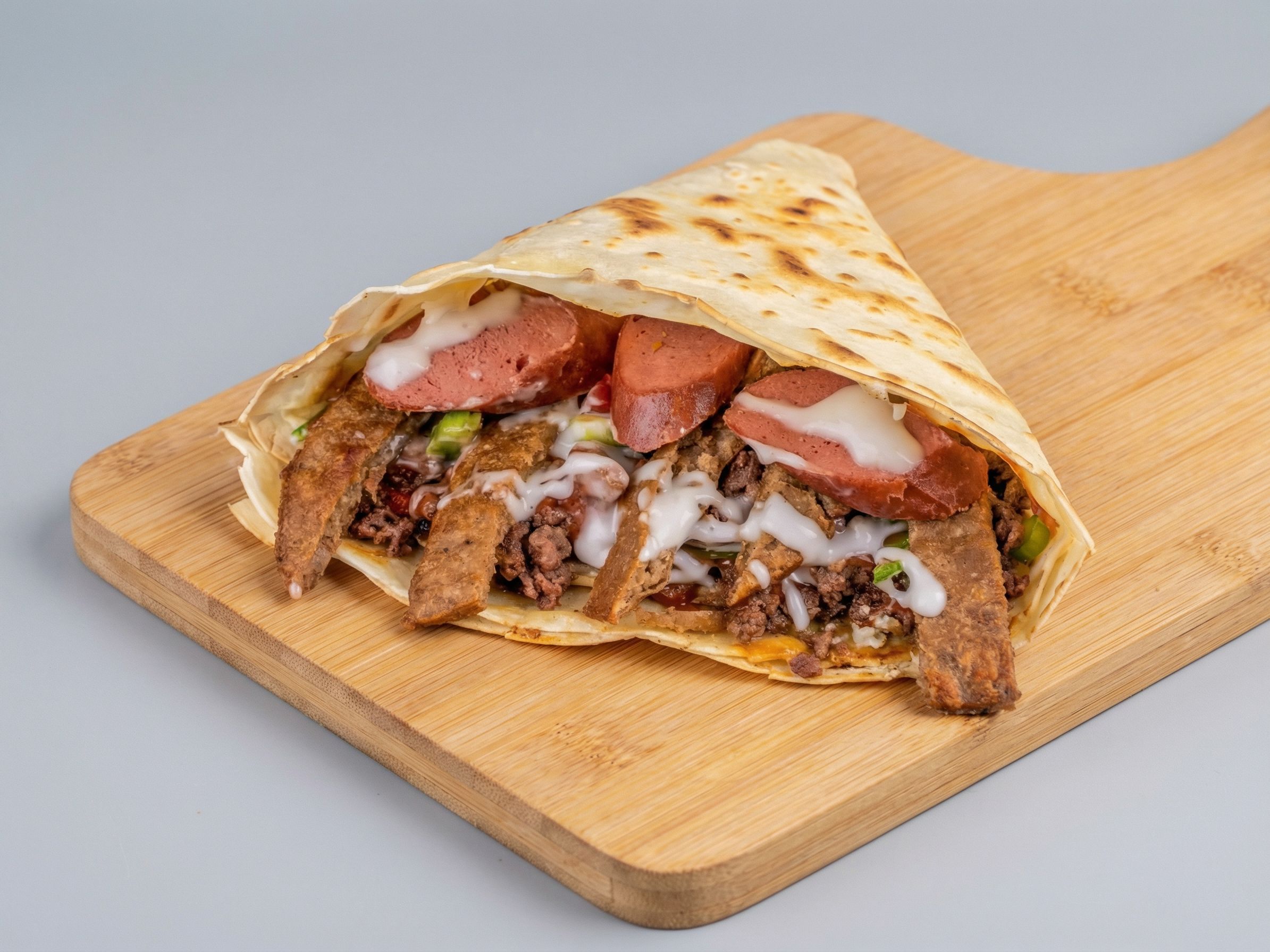 Mix Meat Crepe