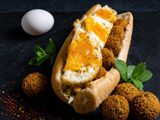 Falafel with Egg