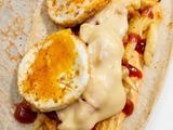 Syrian Potatoes, Eggs, and Cheese