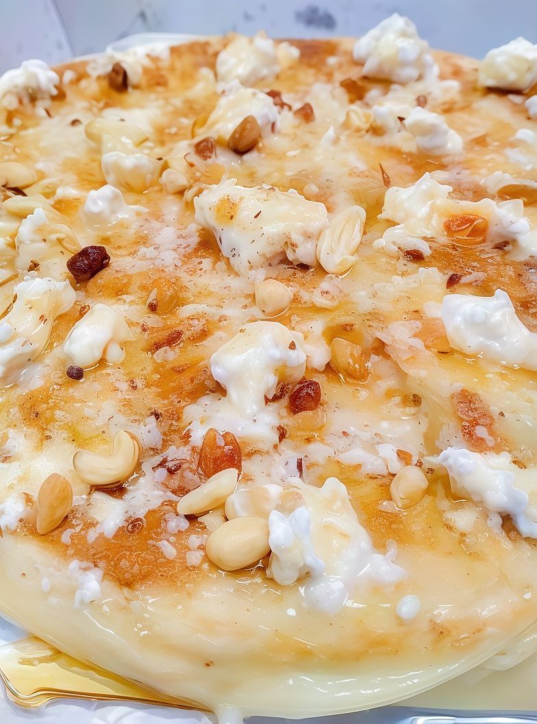 Qeshta And Nuts Pie