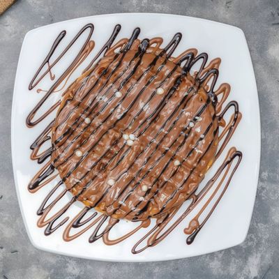 Waffle With Sauce Of Your Choice