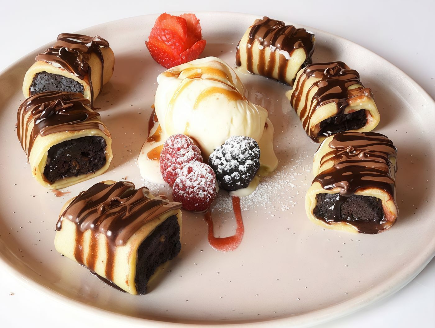 Brownie Crepe
