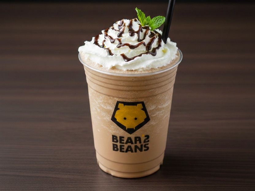 Iced Mocha Mint Frappe