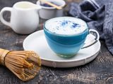 Blue Chai Latte