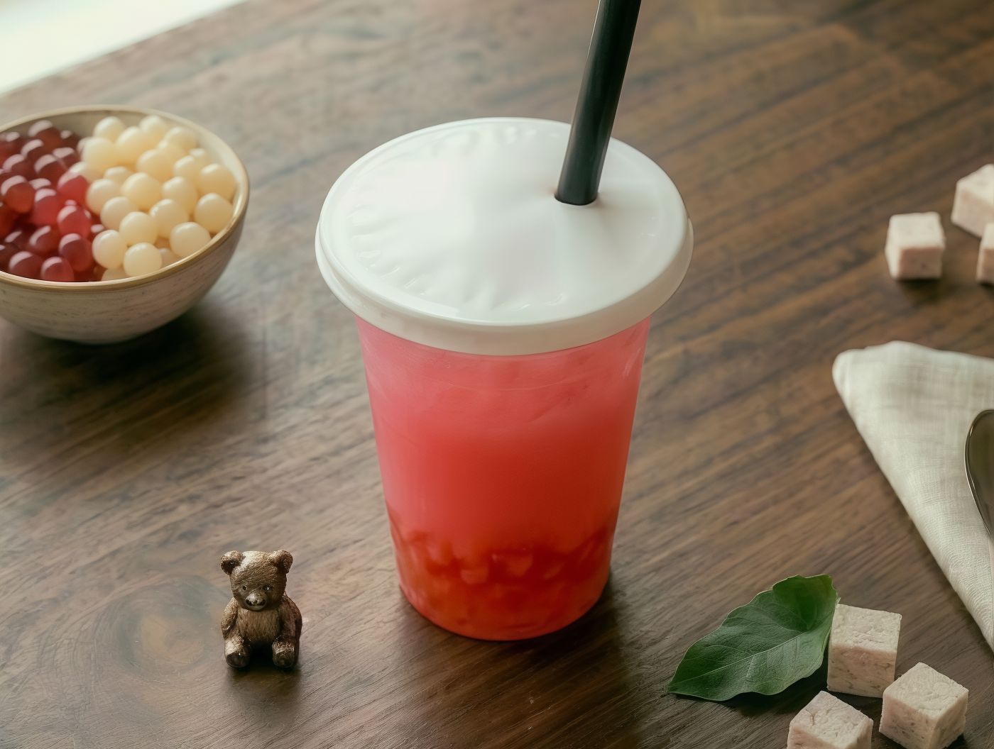 Pink Velvet Bear